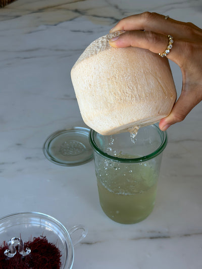 Saffron Coconut Water Infusion
