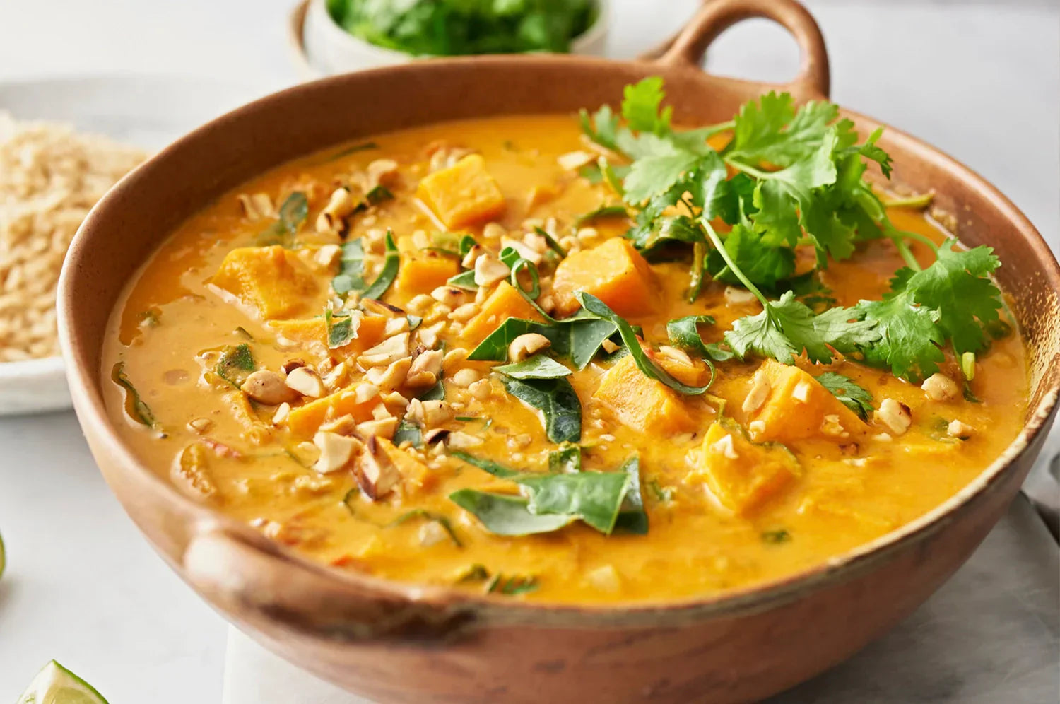 Saffron Coconut Curry Soup Recipe