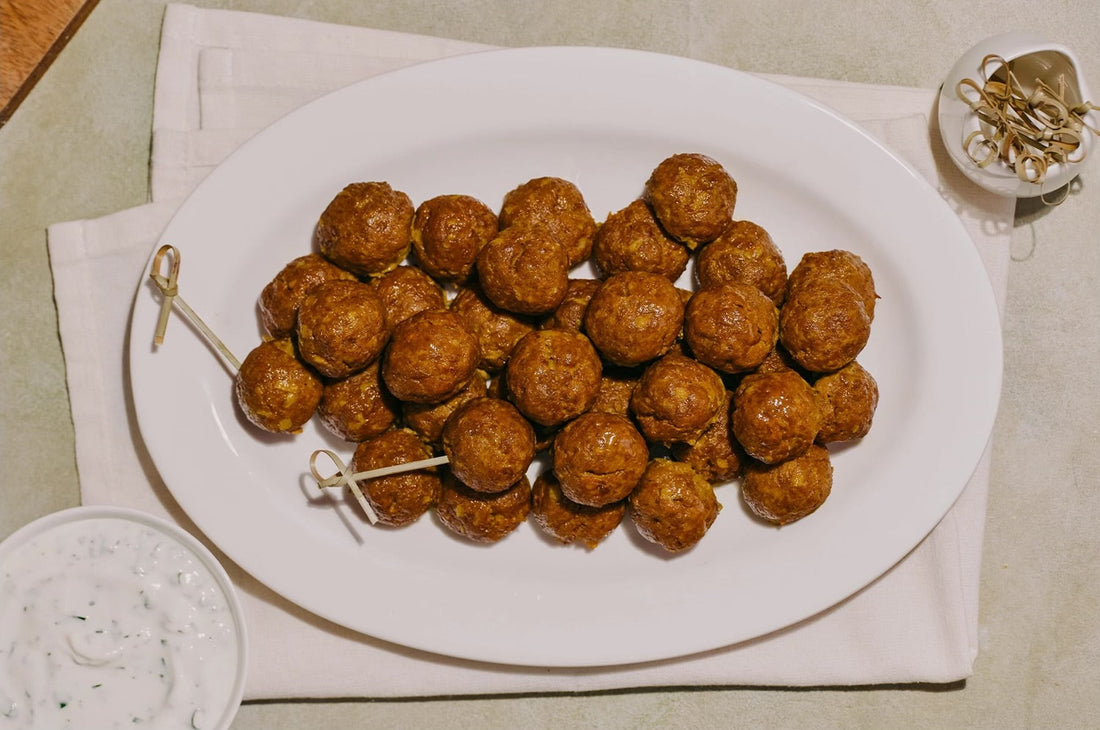 Saffron Mini Meatballs