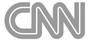 Gray CNN logo with bold, rounded letters on a light background.